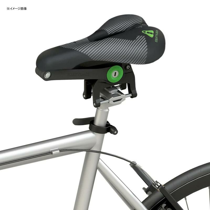 ロックチェーン付サドル自転車シート鍵SeatylockTrekking