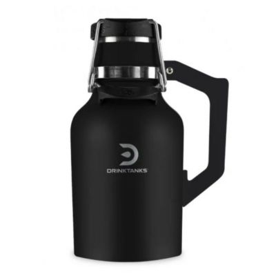真空グロウラー ボトル 水筒 ビール 炭酸 0.9L 最大45時間保冷 最大20時間保温 BPAフリー アウトドア キャンプ ドリンク タンクス DrinkTanks 32 oz Vacuum Insulated Stainless Steel Growler