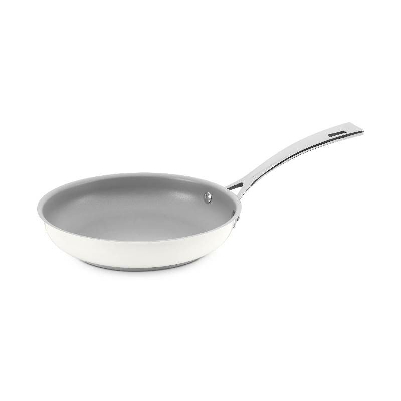 フライパン20cmセラミックIH対応PTFEフリーPFOAフリークイジナートCuisinart59I22-20BKOpenSkillet,8",Black