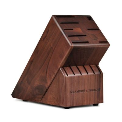 ボブ・クレーマー氏 がプロデュースしたツヴィリングのウォルナット ナイフブロック 包丁立て Bob Kramer by ZWILLING 14-Slot Knife Block In Walnut