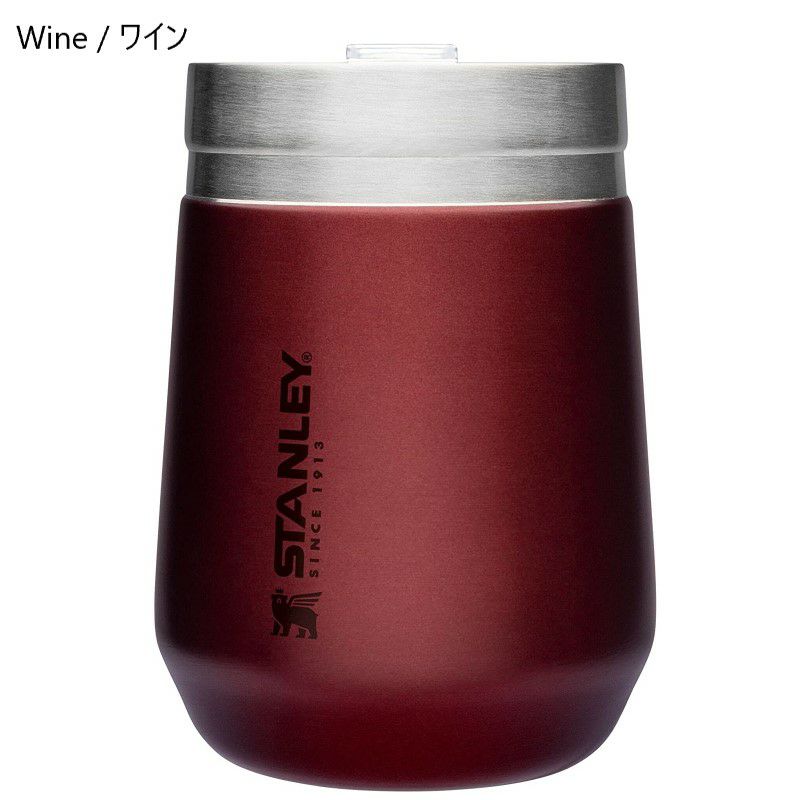 スタンレー295mlステンレスワインタンブラー魔法瓶保冷保温StanleyStainlessSteelGOTumbler,10ozStainlessSteelVacuumInsulatedWineTumbler