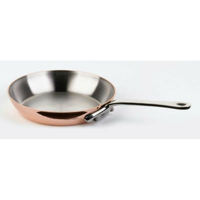 ムヴィエール モービル フライパン 12cm 銅 1.5mm厚 2層 持ち手ステンレス ムビエル モビエル モヴィエル フランス Mauviel 1830 611312 M'Mini Round frying pan