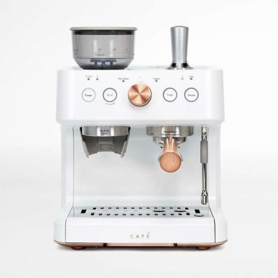 エスプレッソマシン セミオート 豆挽き付 Cafe Bellissimo Semi-Automatic Espresso Machine 家電