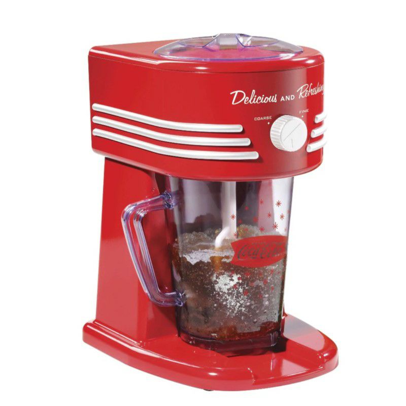 コカ・コーラ ノスタルジア レトロ かき氷機 フローズンメーカー Nostalgia Coca Cola FBS400COKE Frozen  Beverage Maker 家電 | アルファエスパス