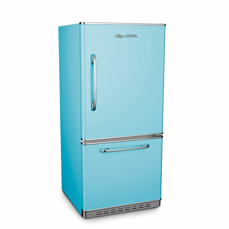 【送料無料】BIGCHILLアメリカ高級冷蔵庫407Lバターカップイエロー新品