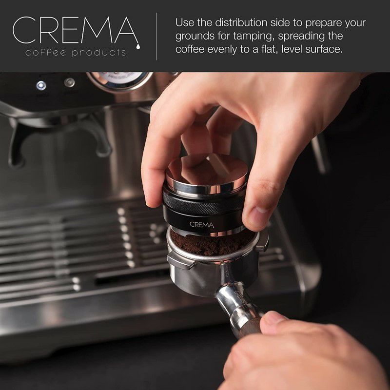 クレマコーヒータンパー両面CremaCoffeeProductsLeveler&HandTamper