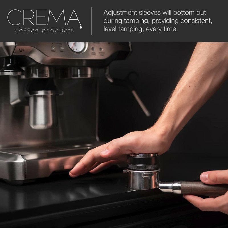 保存状態良好☆ Crema Coffee Products タンパー&ポルタフィルター