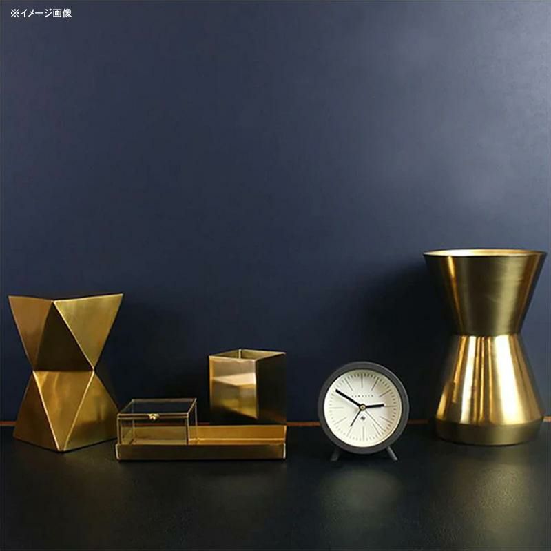 ニューゲート目覚まし時計アラームクロックマットブラウンNewgateTheFredFRED414CHKMid-CenturyModernAlarmClock|Silent'NoTick'|ChocolateBlack