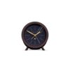 ニューゲート目覚まし時計アラームクロックマットブラウンNewgateTheFredFRED413CHKMid-CenturyModernAlarmClock|Silent'NoTick'|ChocolateBlack