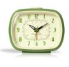 ビンテージレトロ目覚まし時計アナログ連続秒針Kikkerland-AC08-RRetroAlarmClock