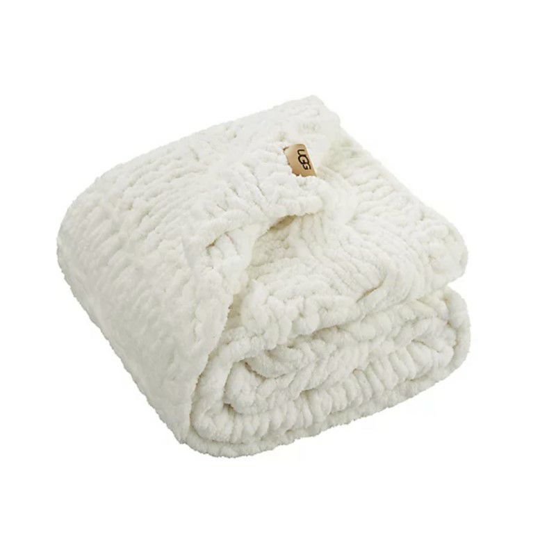 アグニットブランケット毛布クレメントUGGClemensThrowBlanketinSnow