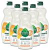 セブンスジェネレーション食器用洗剤736ml6本セットSeventhGenerationNaturalDishLiquid,Free&ClearUnscented,25-OunceBottles(Packof6)【RCP】