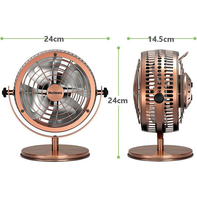 インテリアファン卓上扇風機HOLMESHeritageDeskFan