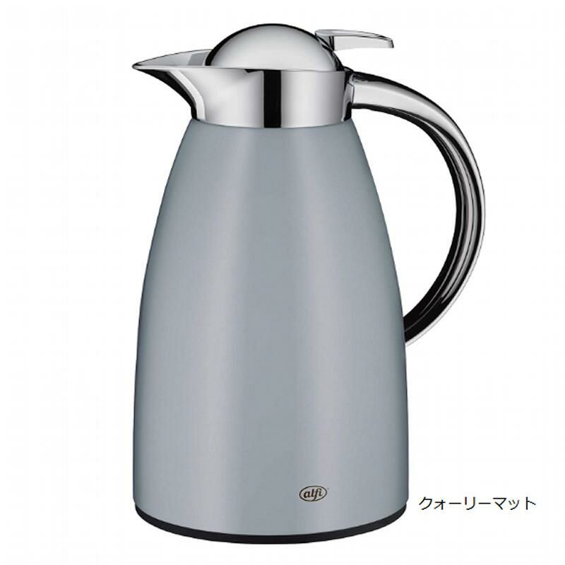 アルフィ1L魔法瓶ポットジャグシグノコーヒーティーポット保温alfiSignoCoffeeJug1LitrewithAlfiDurGlassInsert,InsulatedJugKeepsHotfor12Hours,IdealforCoffeeorTeapot,Potfor8Cups