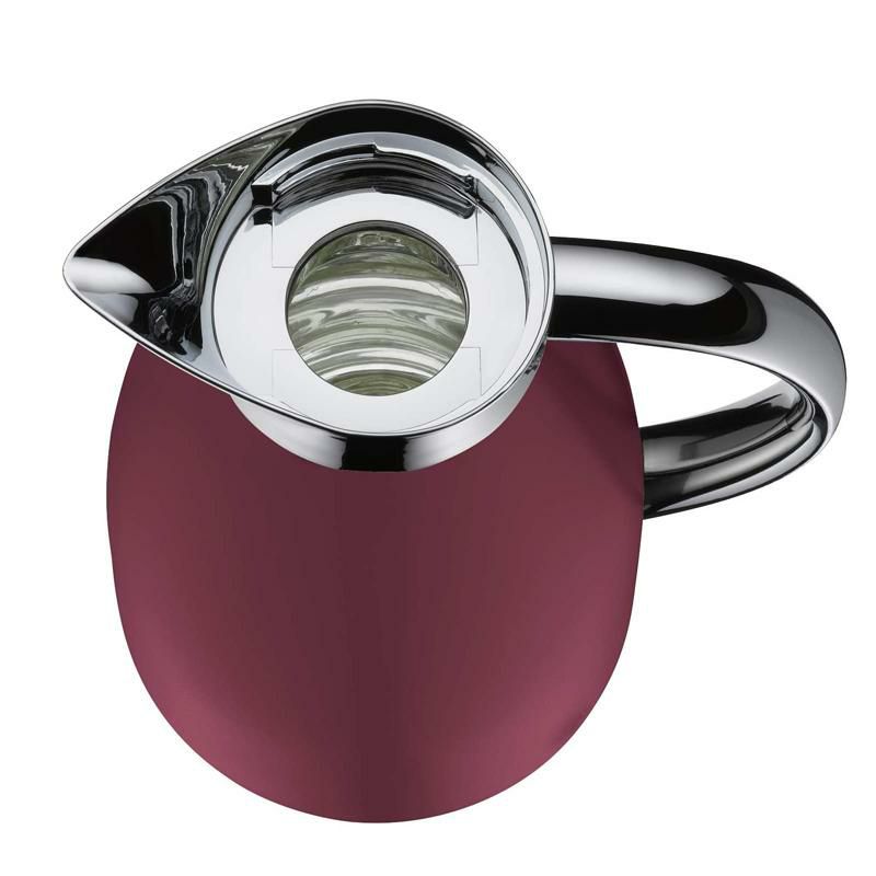 アルフィ1L魔法瓶ポットジャグシグノalfiSigno1421.240.100CoffeeJugMetalRed1LitrewithAlfiDurGlassInsert,InsulatedJugKeepsHotfor12Hours,IdealforCoffeeorTeapot,Potfor8Cups