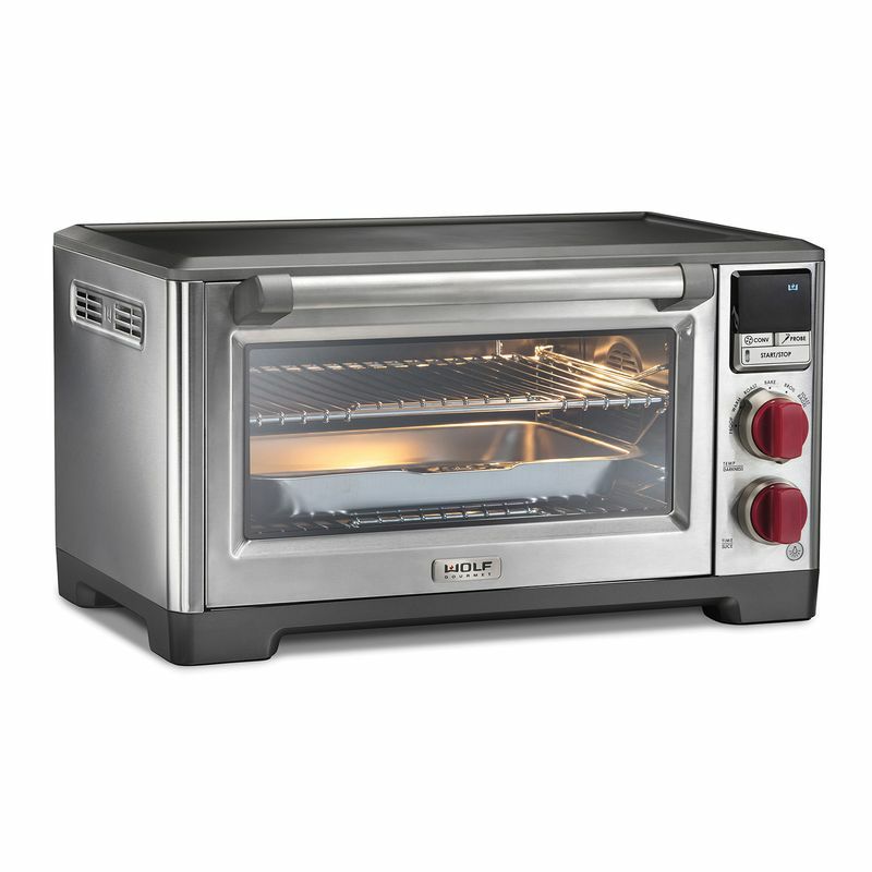 オーブンコンベクション温度計付プローブ肉料理WolfGourmetWGCO100SCountertopOvenwithConvection家電
