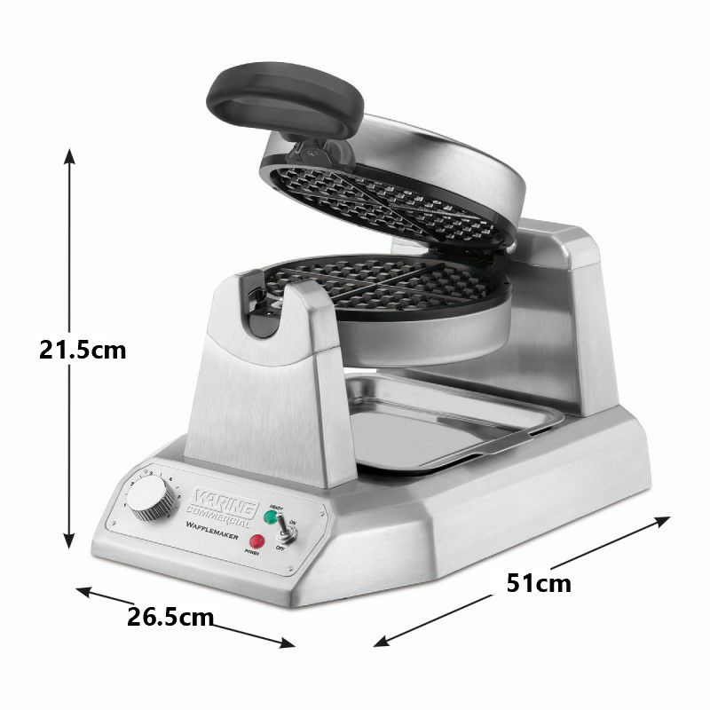業務品質ワッフルメーカーフッ素樹脂ワーリングシングルWaringWWD180XSingleClassicWaffleMaker家電