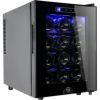ワインクーラー最大12本ブラックMagicChefMCWC12B12-BottleWineCooler家電