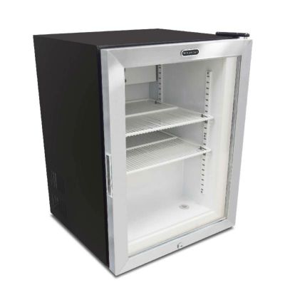 冷蔵庫最大62缶鍵付きガラスドアステンレスWhynterBR-062WS,62CanCapacityStainlessSteelBeverageRefrigeratorwithLock,White家電