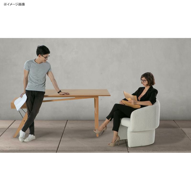 木製デスク机テーブル幅170cm引き出し付KardielProtractorJr.67"Desk