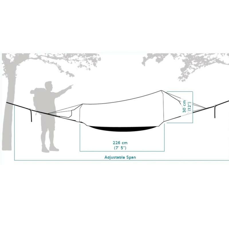ハンモックになるハイブリッドテント1人用CruaHybrid