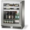 冷蔵庫業務品質ビバレッジクーラー60缶ワイン16本ガラスドアPerlick24