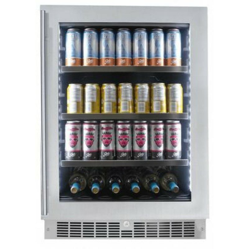 ビルトイン冷蔵庫最大80缶カウンター下ブラックKoldfrontBBR900BL80Can15InchWideBuilt-InBeverageCooler-Black