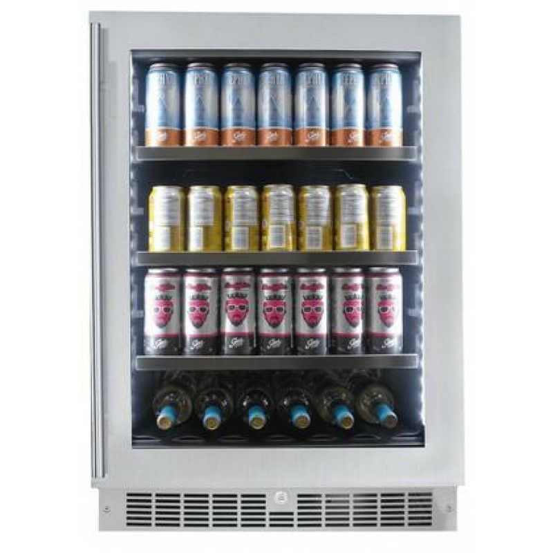 ビルトイン冷蔵庫最大80缶カウンター下ブラックKoldfrontBBR900BL80Can15InchWideBuilt-InBeverageCooler-Black