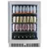 ビルトイン冷蔵庫最大80缶カウンター下ブラックKoldfrontBBR900BL80Can15InchWideBuilt-InBeverageCooler-Black