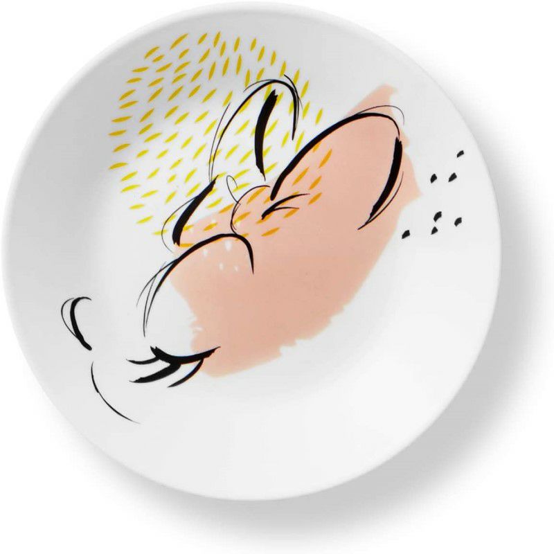 ディズニーミニーマウスプレート皿直径17cm4枚セットコレールCorelleDisney6.75"AppetizerPlates4-pcSet,MinnieMouse