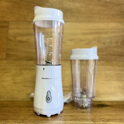 ハミルトンビーチ シングルブレンダーミキサー ジャー2個 Hamilton Beach 51102V Single-Serve Blender with 2 Jars and 2 Lids 家電