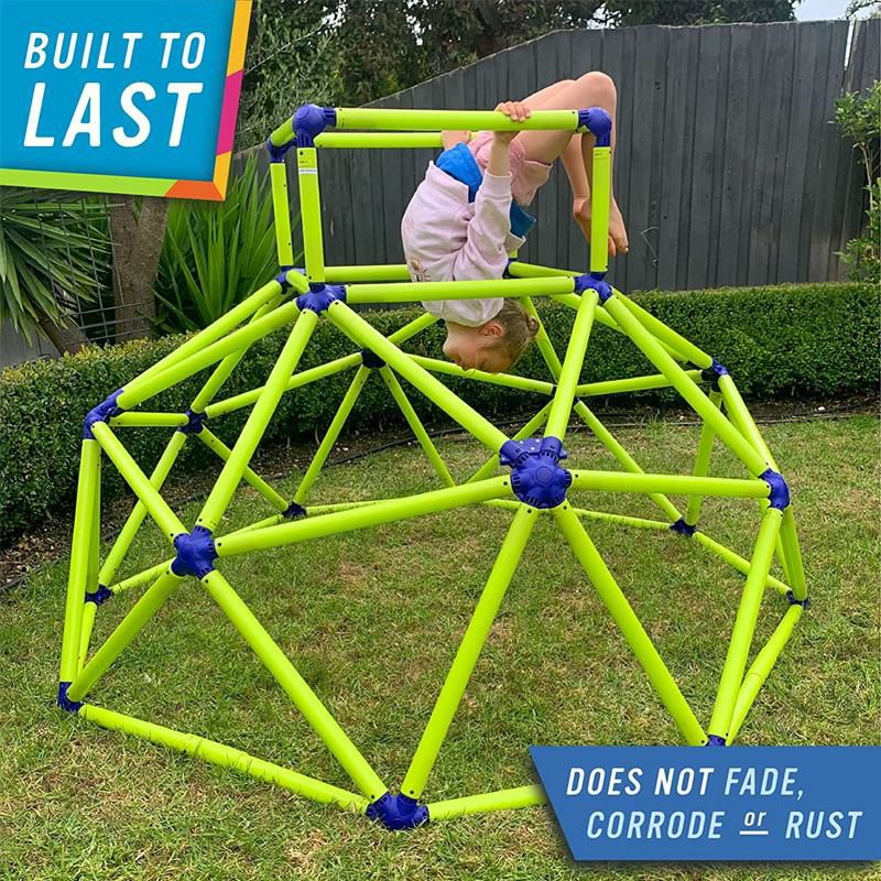 ジャングルジムクライミングタワー登る運動遊びEezyPeezyMonkeyBarsClimbingTower-ActiveOutdoorFunforKidsAges3to8YearsOld,Green/Blue