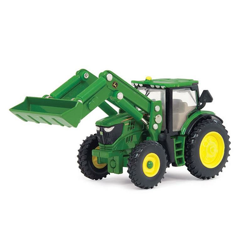 ジョンディア 1/64スケール トラクター おもちゃ 車 John Deere 6210R Tractor with Loader -  TBE45378 | アルファエスパス