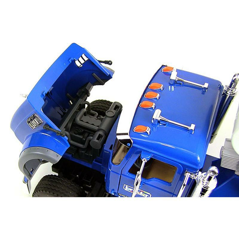 MACKGranite1/16スケールミキサー車ブルーおもちゃ車ドイツ製MACKGraniteCementMixerinBlue-ProSeries