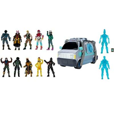 フォートナイト 電子車両 車 カー おもちゃ フィギュア チャプター１コレクション Fortnite The Chapter 1 Collection - Ten 4” Action Figures & Feature Deluxe Reboot Van Vehicle, Electronic Vehicle with Two