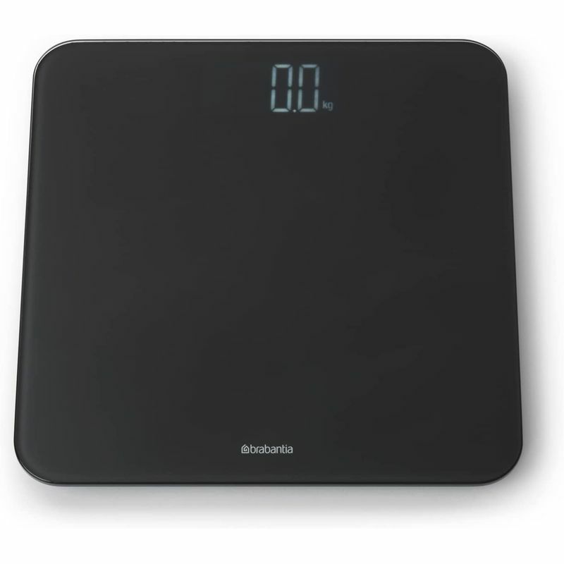 ブラバンシア体重計バススケールダークグレーBrabantiaReNewbatteryfreebathroomscale,darkgrey