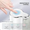 泡ソープディスペンサー電池式240ml電動センサーフォーム石鹸LAOPAOSoapDispenser,TouchlessFoamingSoapDispenserHandFreeCountertopSoapDispensers240mlXmasGiftAutomaticSoapPumpforBathroomKitchen(White)