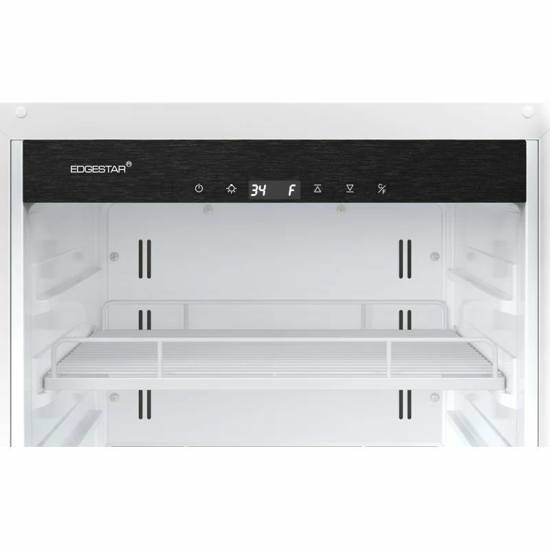 ビルトイン冷蔵庫396Lワイヤーシェルフ6段EdgeStarVBR64014Cu.Ft.Built-InCommercialBeverageMerchandiser