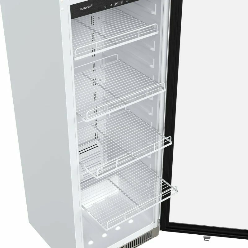 ビルトイン冷蔵庫286Lリバーシブルガラスドアワイヤーシェルフ4段鍵付EdgeStarVBM10122InchWide10.1Cu.Ft.CommercialBeverageMerchandiserWithTemperatureAlarmandReversibleDoor家電【代引不可】