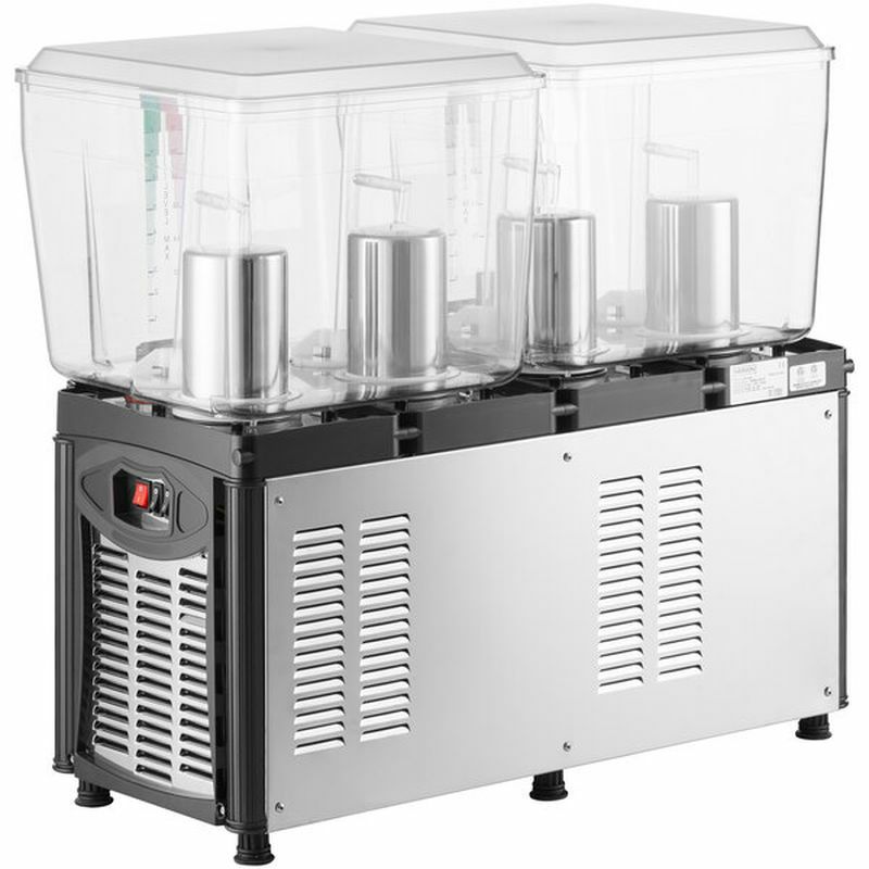 ダブルドリンクディスペンサー11L×2冷却機能温度調節可能サーバーAvantcoRBD32Double3GallonBowlRefrigeratedBeverageDispenser