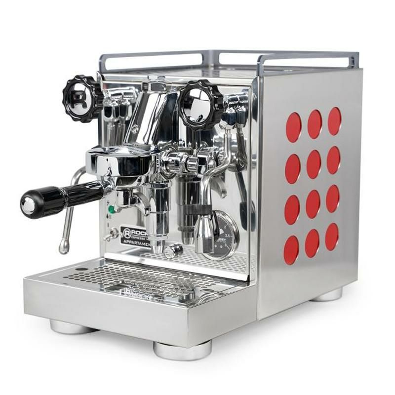 ロケット社エスプレッソマシンコンパクトシングルボイラーイタリア製家電RocketEspressoAppartamentoEspressoMachine