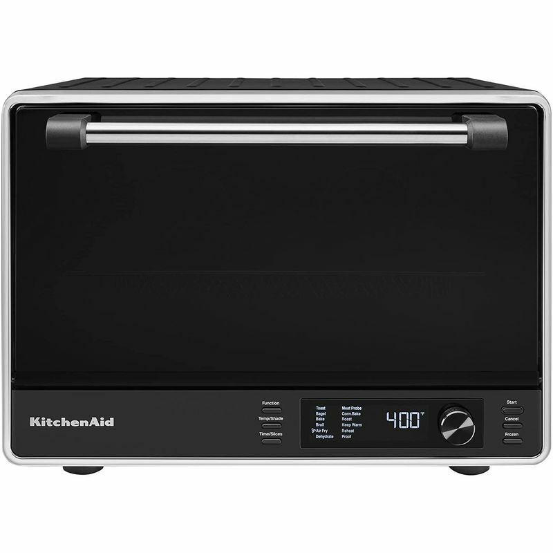 デュアルコンベクションオーブンメニュー12種ブラックキッチンエイドKitchenAidKCO255BMDualConvectionCountertopToasterOven家電