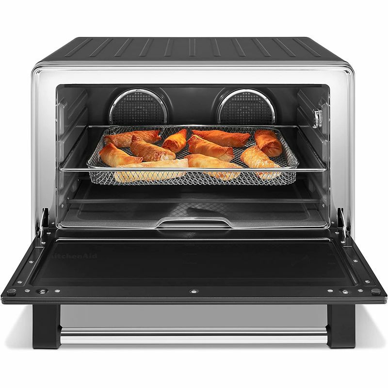 デュアルコンベクションオーブンメニュー12種ブラックキッチンエイドKitchenAidKCO255BMDualConvectionCountertopToasterOven家電