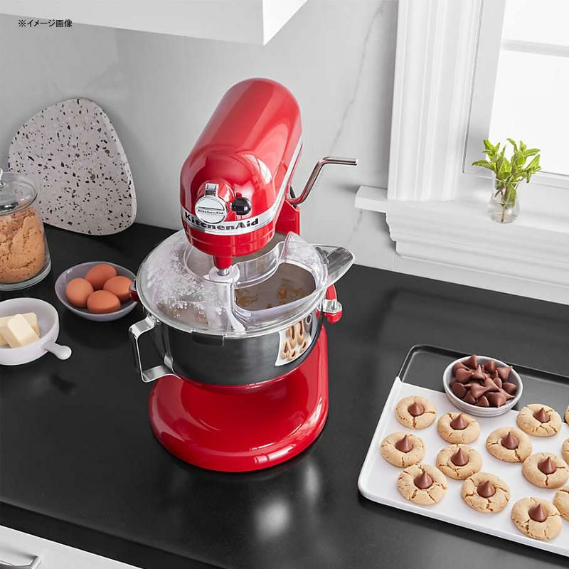 キッチンエイドボウルリフトスタンドミキサーステンレスボウル用流し込みシールド固定フックKitchenAidSecureFitPouringShieldforBowl-LiftStandMixersKSMBLPS