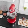 キッチンエイドボウルリフトスタンドミキサーステンレスボウル用流し込みシールド固定フックKitchenAidSecureFitPouringShieldforBowl-LiftStandMixersKSMBLPS