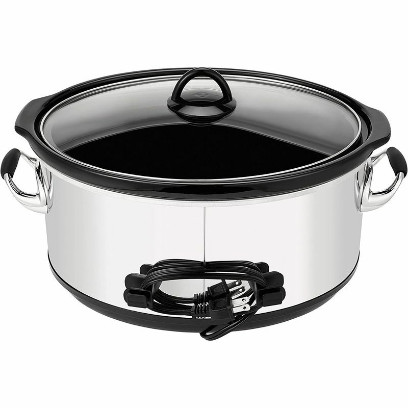 【送料無料】クロックポットカウントダウンタッチスクリーンスロークッカーCrock-PotCountdownTouchscreenSlowCookerSCVT650-PS【smtb-k】【kb】【RCP】