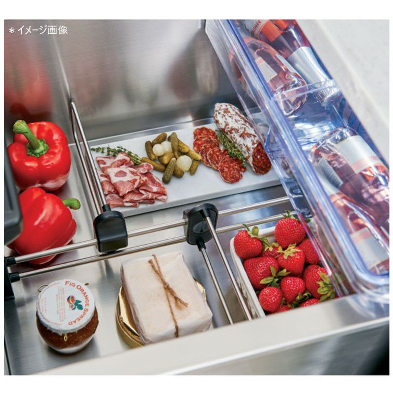 冷蔵庫161L引き出しアンダーカウンターステンレスカフェCafe24InchBuilt-InDualDrawersRefrigerator