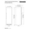 ビルトイン冷蔵庫396Lワイヤーシェルフ6段EdgeStarVBR64014Cu.Ft.Built-InCommercialBeverageMerchandiser