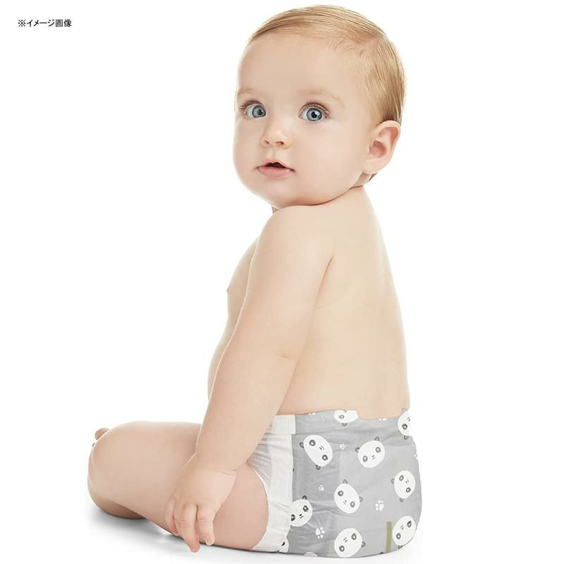 紙おむつ76枚入新生児へその緒用デザイン交換サインTheHonestCompanyCleanConsciousDiapers,AboveItAll+Pandas,SizeNB,76CountClubBox