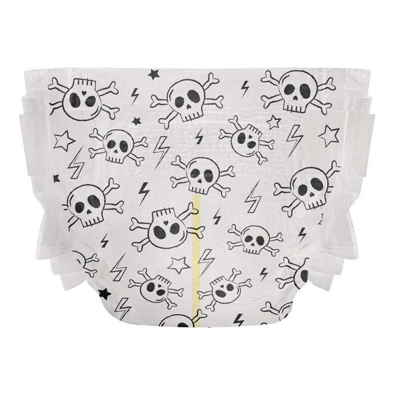 紙おむつ68枚入体重7～13kg交換サインTheHonestCompanyCleanConsciousDiapers,CactusCuties+Skulls,Size3,68CountClubBox